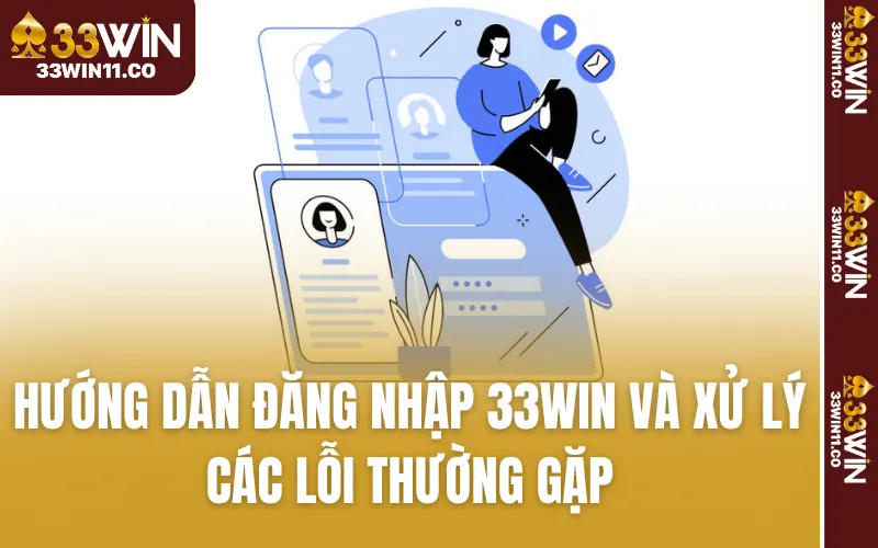 Hướng Dẫn Đăng Nhập 33WIN Và Xử Lý Các Lỗi Thường Gặp